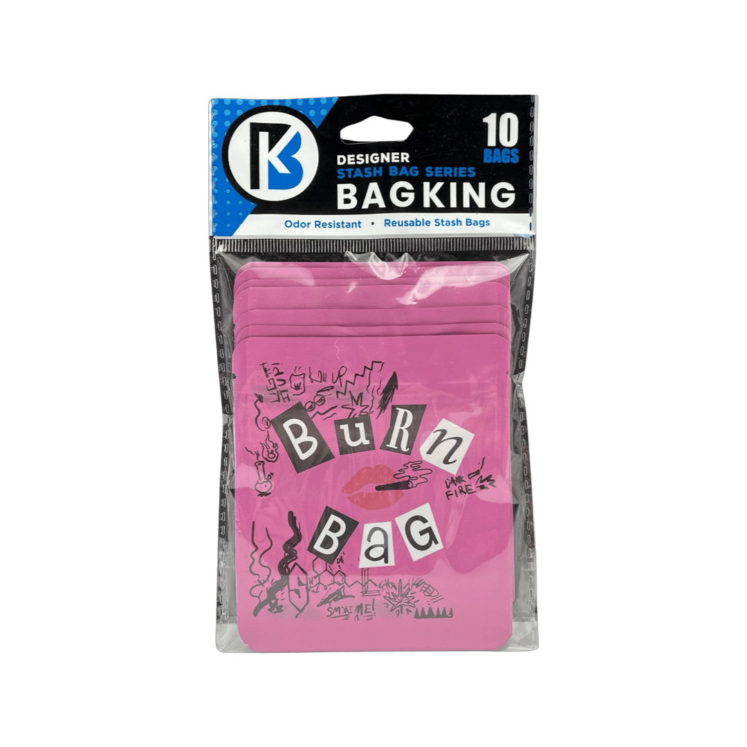 Bag King Burn Bag Wide Mouth Mylar Bag | 1/8 oz