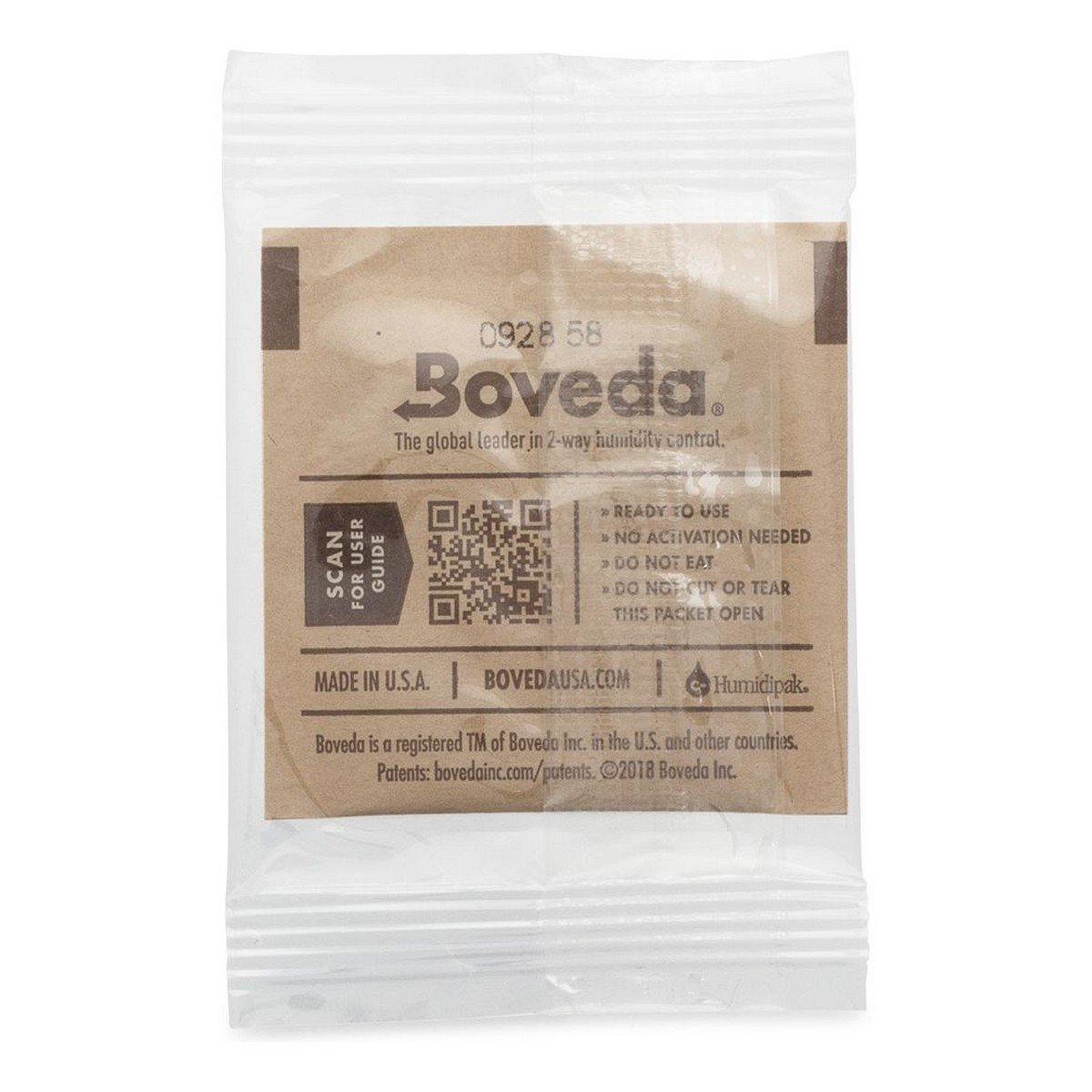 Boveda 62% RH (4 Gram) Single Pack – Bag King