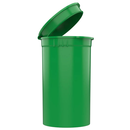 Bag King Child-Resistant Pop Top Bottle | 19 dram Green