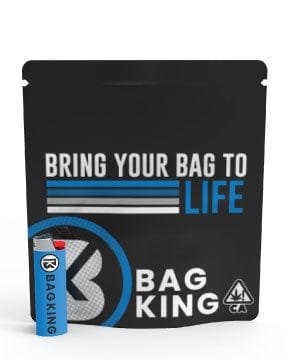 Bag King Child-Resistant Wide Mouth Mylar Bag | 1 oz