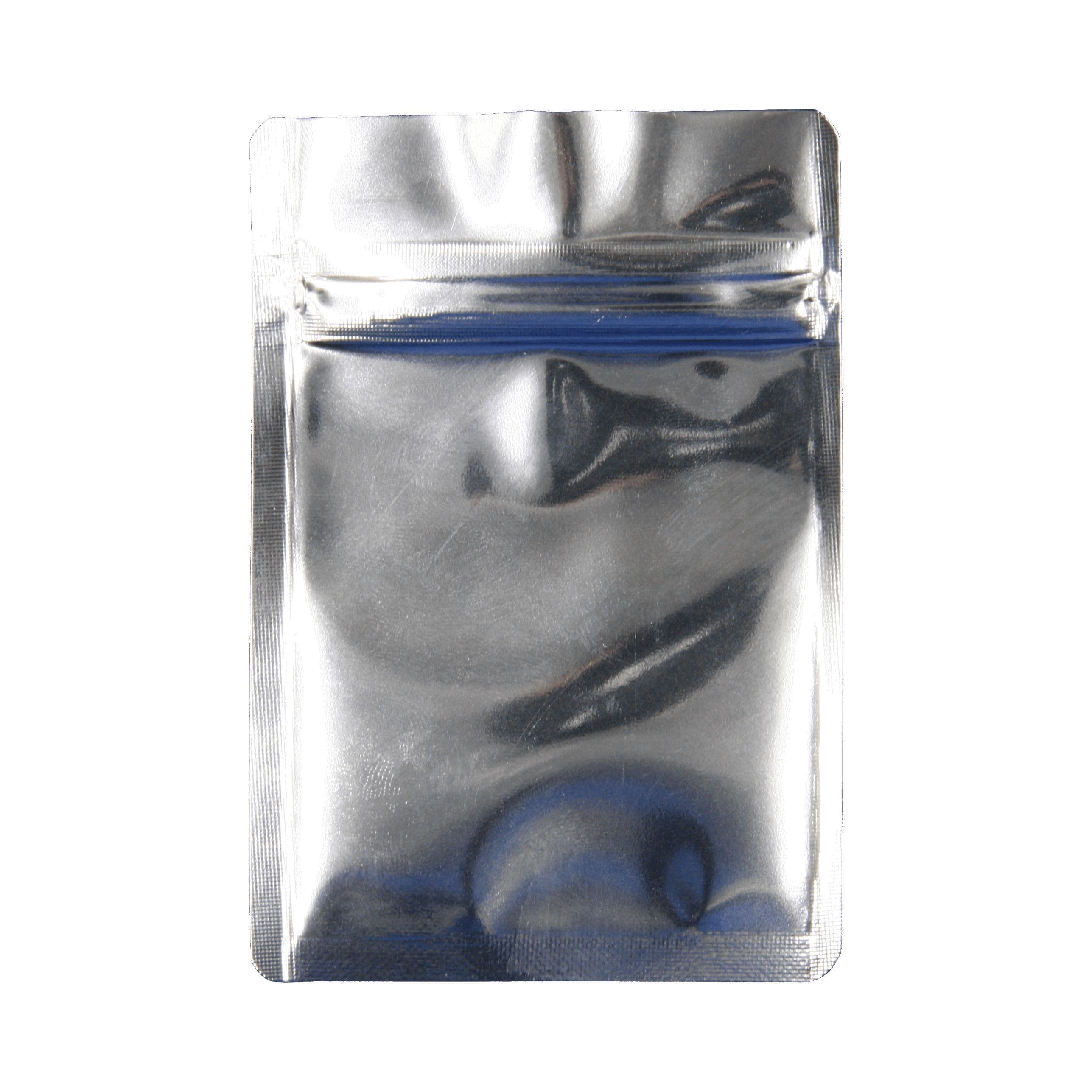 Bag King Clear Front Mylar Bag (1 gram) Chrome / Single Unit