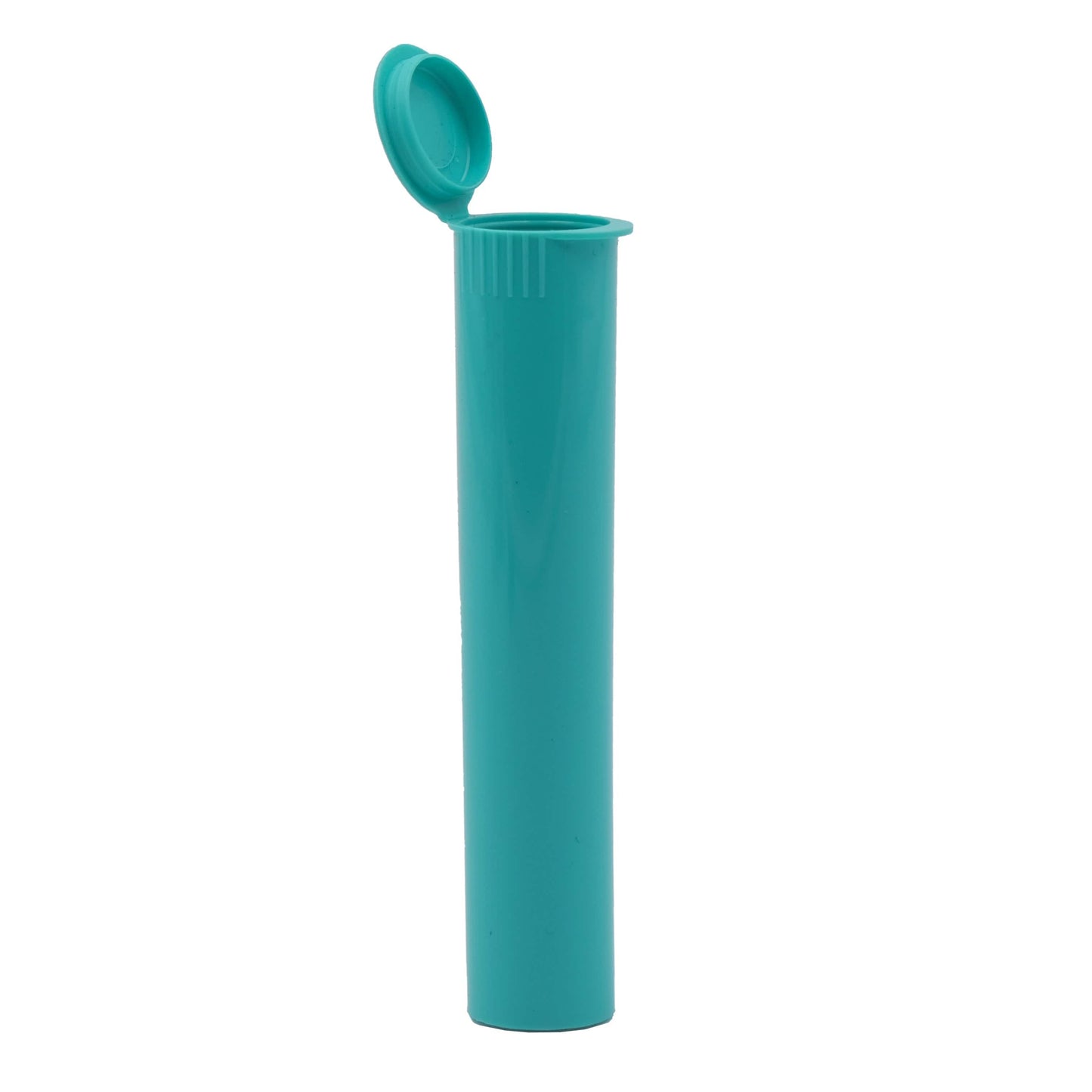 Clearance Squeeze Top Child-Resistant Pre-Roll Tube | 78 mm Teal / Single Unit (Less Than Box)