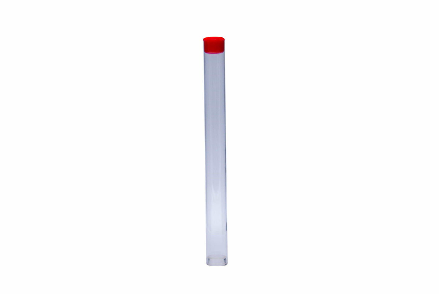 Plastic Tubes for Vape Cartridges 13mm x 138mm Red