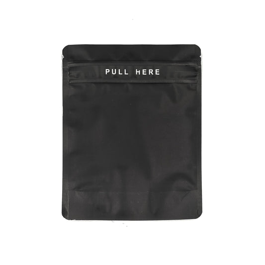 Bag King Child Resistant Opaque Exit Bag (6x8) Black