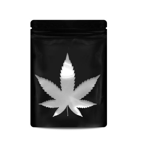 Bag King Clear Leaf Mylar Bag (1/8th to 1/4th oz)